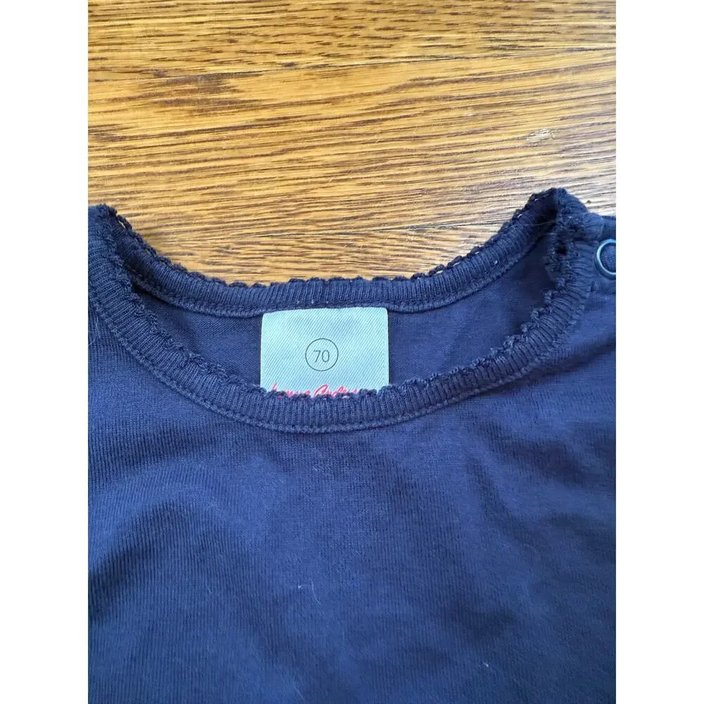 Hanna Andersson Girls' Navy Pocket Dress Size 6-12